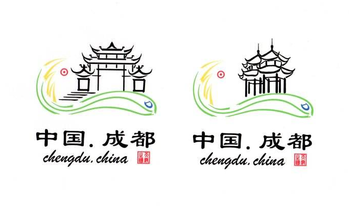 成都相關(guān)的精美logo標識